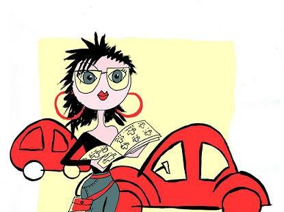 elle magazin Parádi Gabriella illusztráció