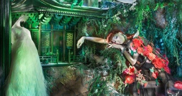 bergdorf goodman karácsonyi kirakat 2016 dekoráció kirakatrendező