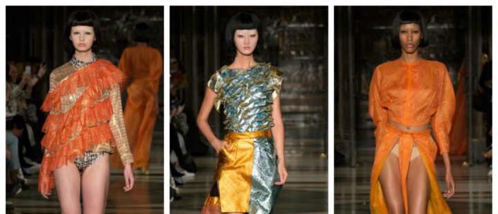 David Ferreira bemutató London Fashion Week divat